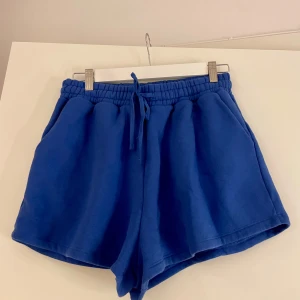 Blå shorts med dragsko - Säljer dom här snygga blå shortsen från LXA. Använda max två gånger så typ i nyskick. Nypris ca 800kr. Storlek S men passar både XS och M, skriv om du har frågor eller vill ha mer bilder💙💙