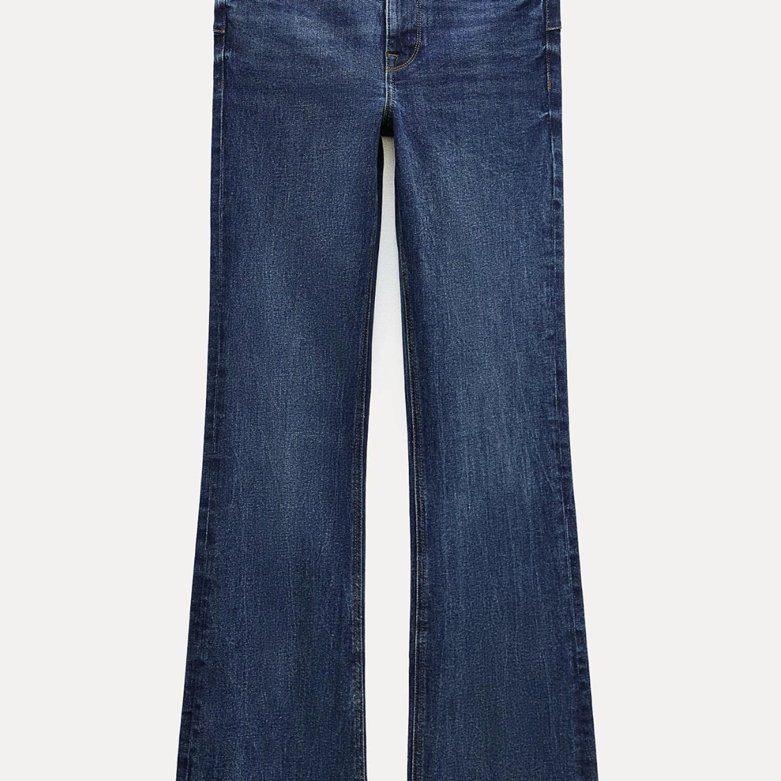 Mörkblå bootcut jeans