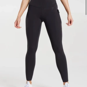 Svarta leggings med fickor Gymshark storlek XS - Helt nya