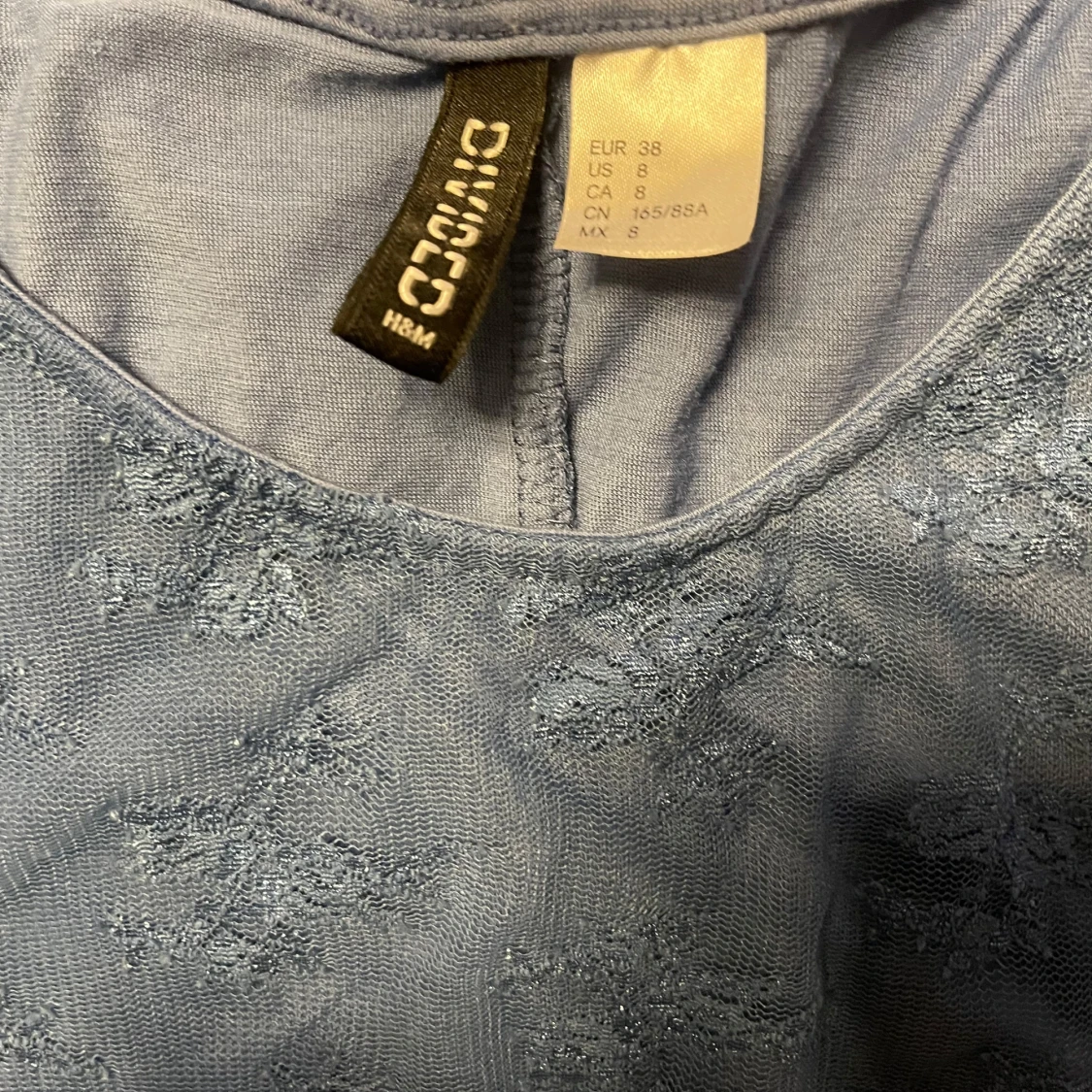 Ljusblå klänning från H&M - 91