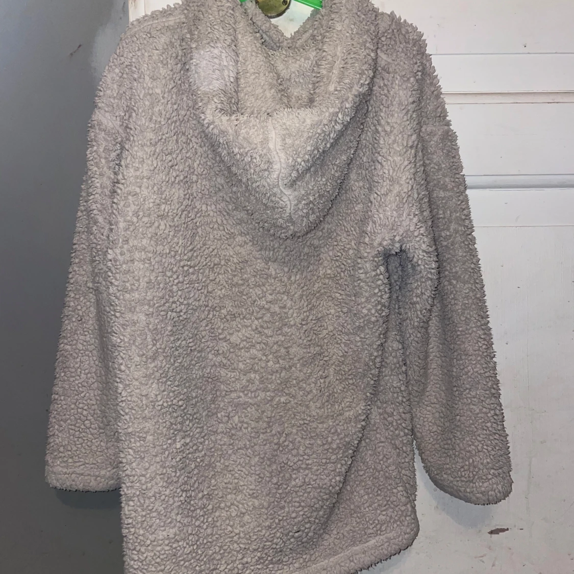 Grå teddyjacka från Lindex - 90