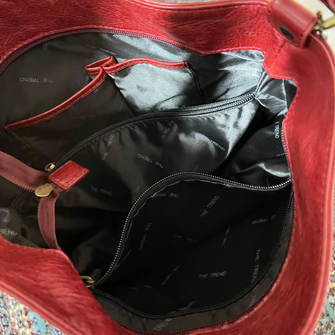 Röd Handväska  - 91