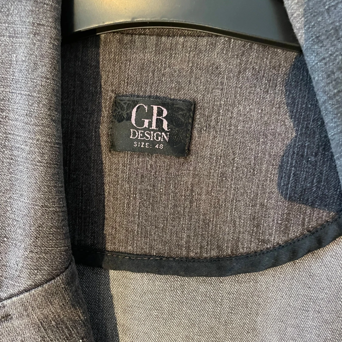 Grå jeansjacka från GR Design - 90