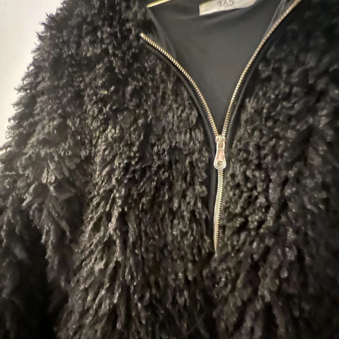 Svart teddyjacka från 365 - 2