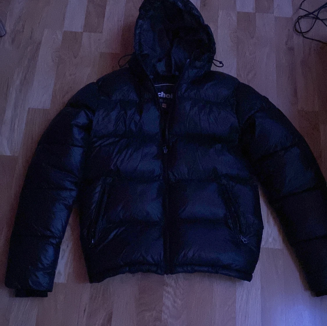 Svart pufferjacka ”Moncler variant” vinterjacka 