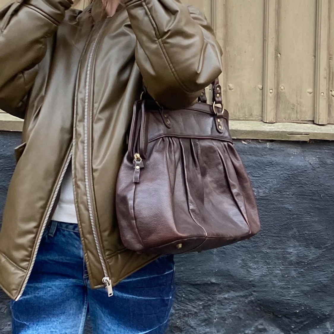 Brun väska - 90