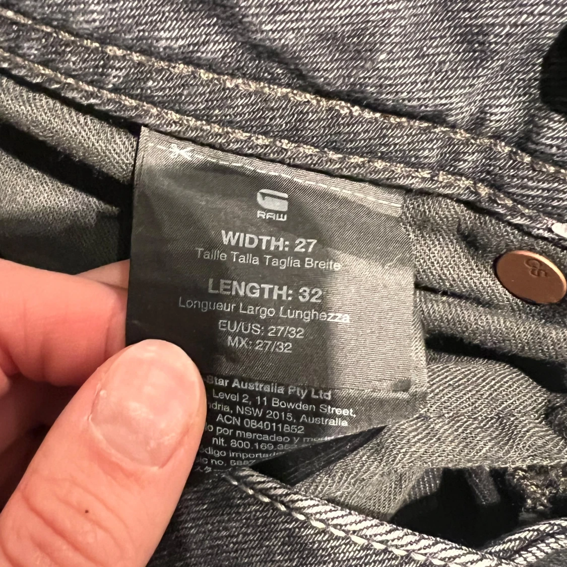 Svarta jeans från G-Star RAW - 92
