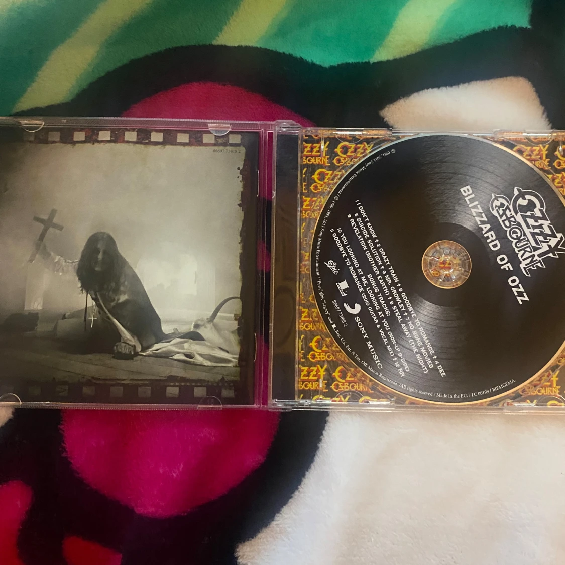 Ozzy blizzard of ozz cd - 90