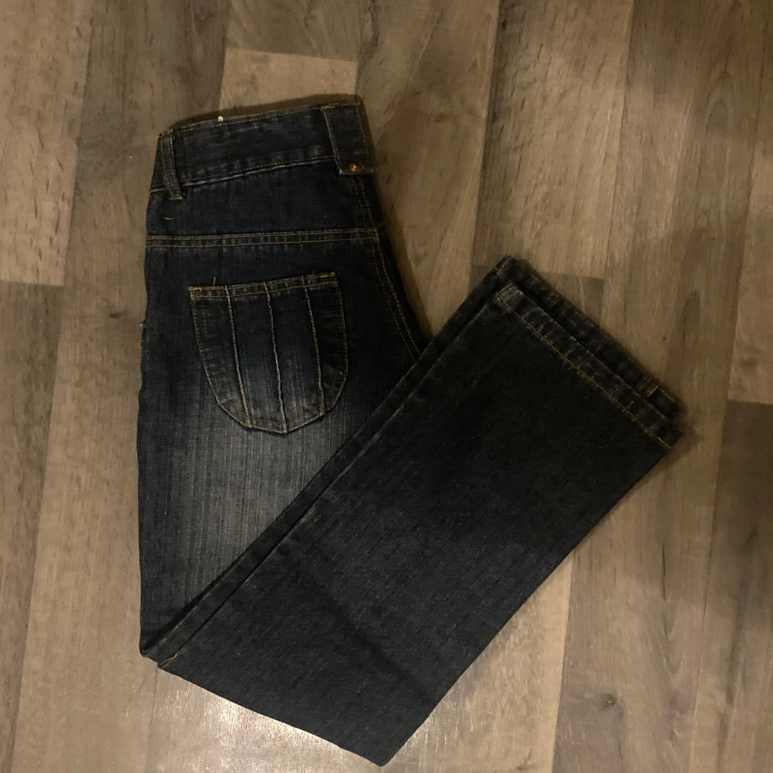 Lågmidjade bootcut jeans  - 92