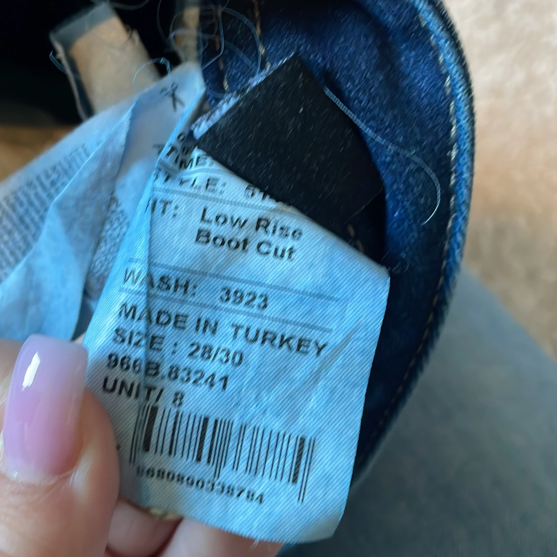 Blå bootcut jeans från LTB - 92