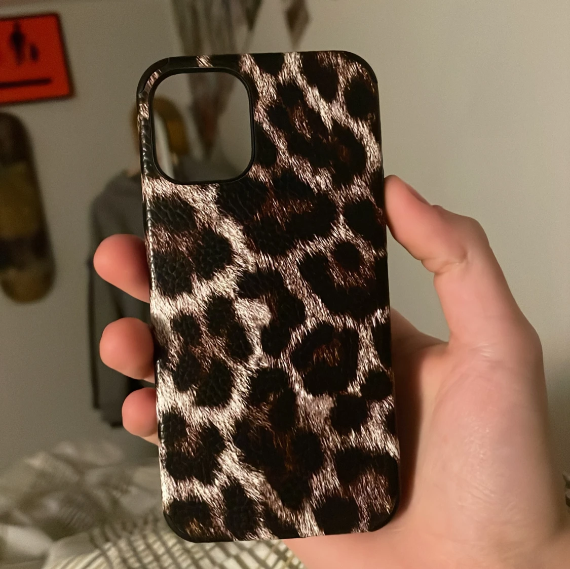 Leopardmönstrat mobilskal