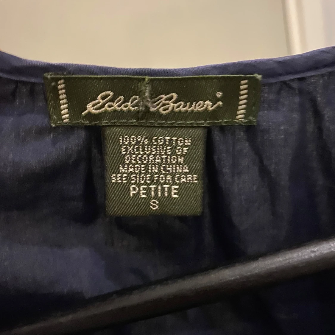 Mörkblå blus från Eddie Bauer - 91