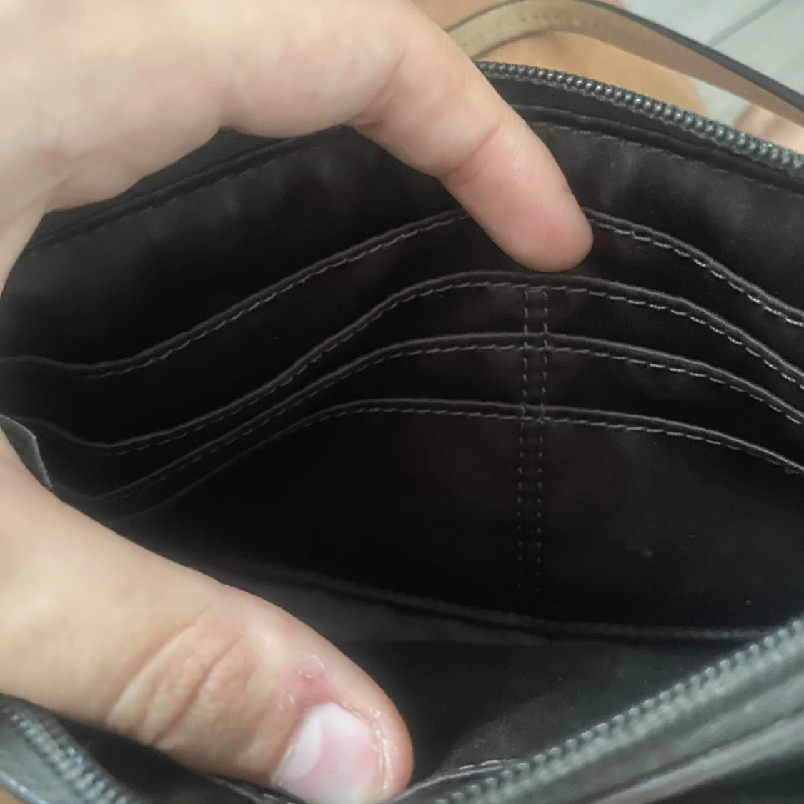 Brun clutch från Coach - 92