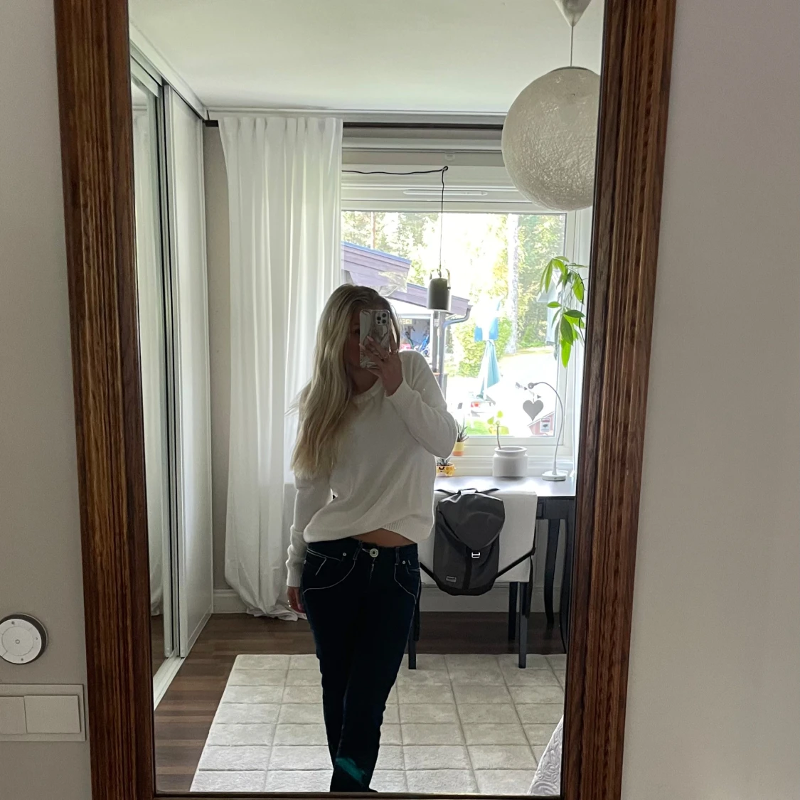 Lågmidjade jeans💞