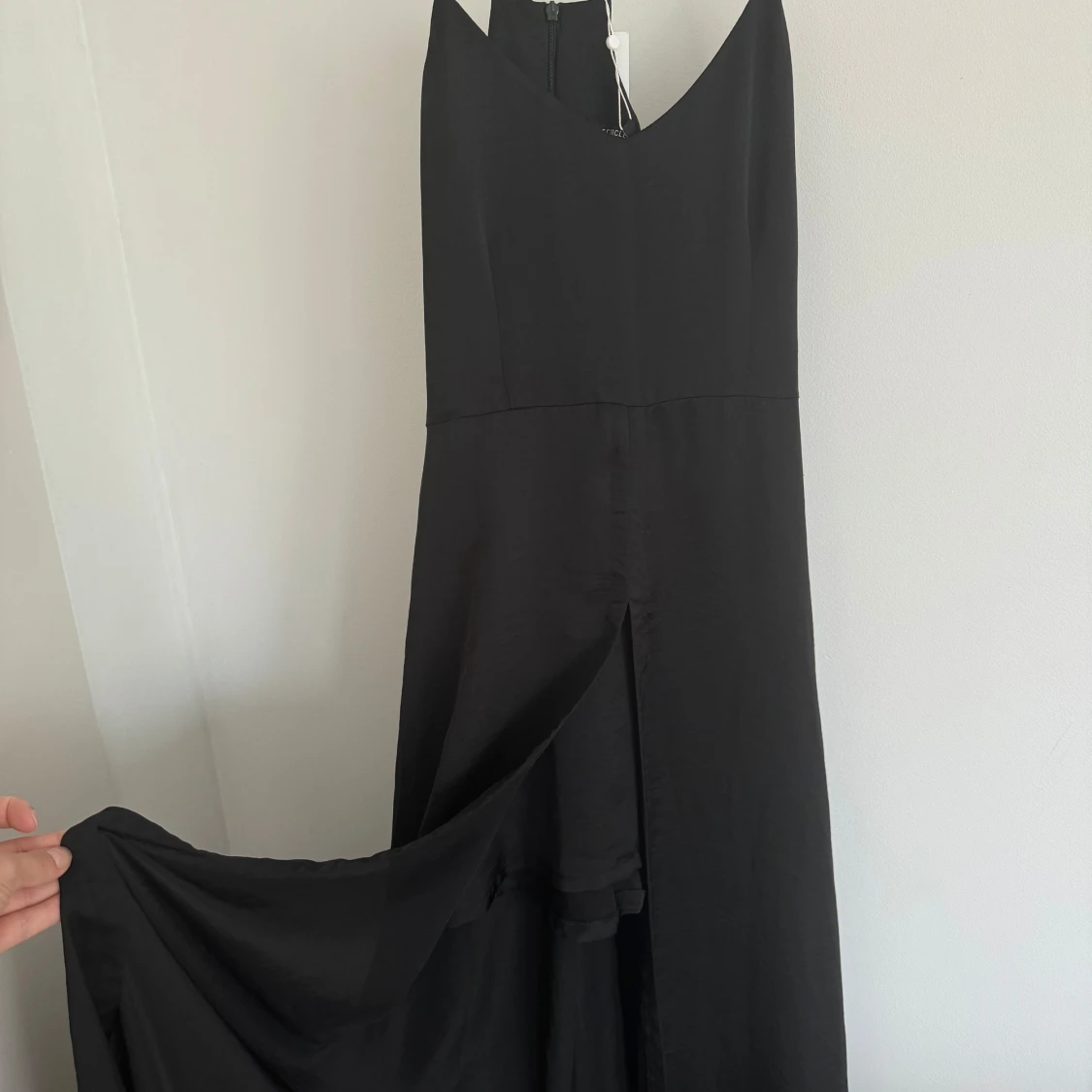 Svart lång klänning  - 90