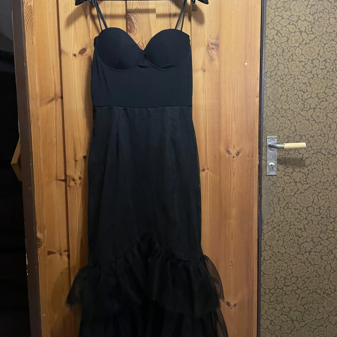 Svart fest klänning 
