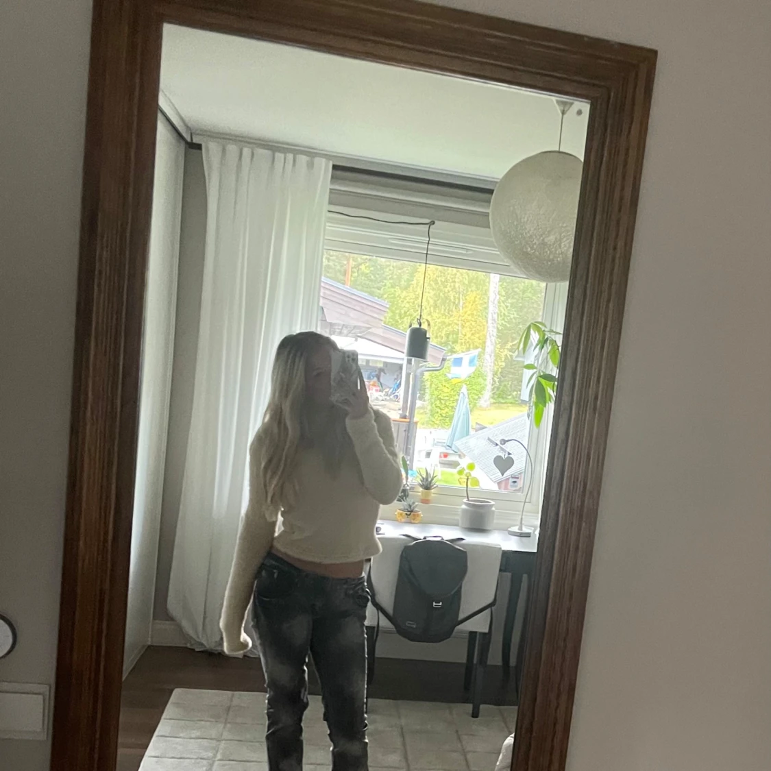 Lågmidjade jeans