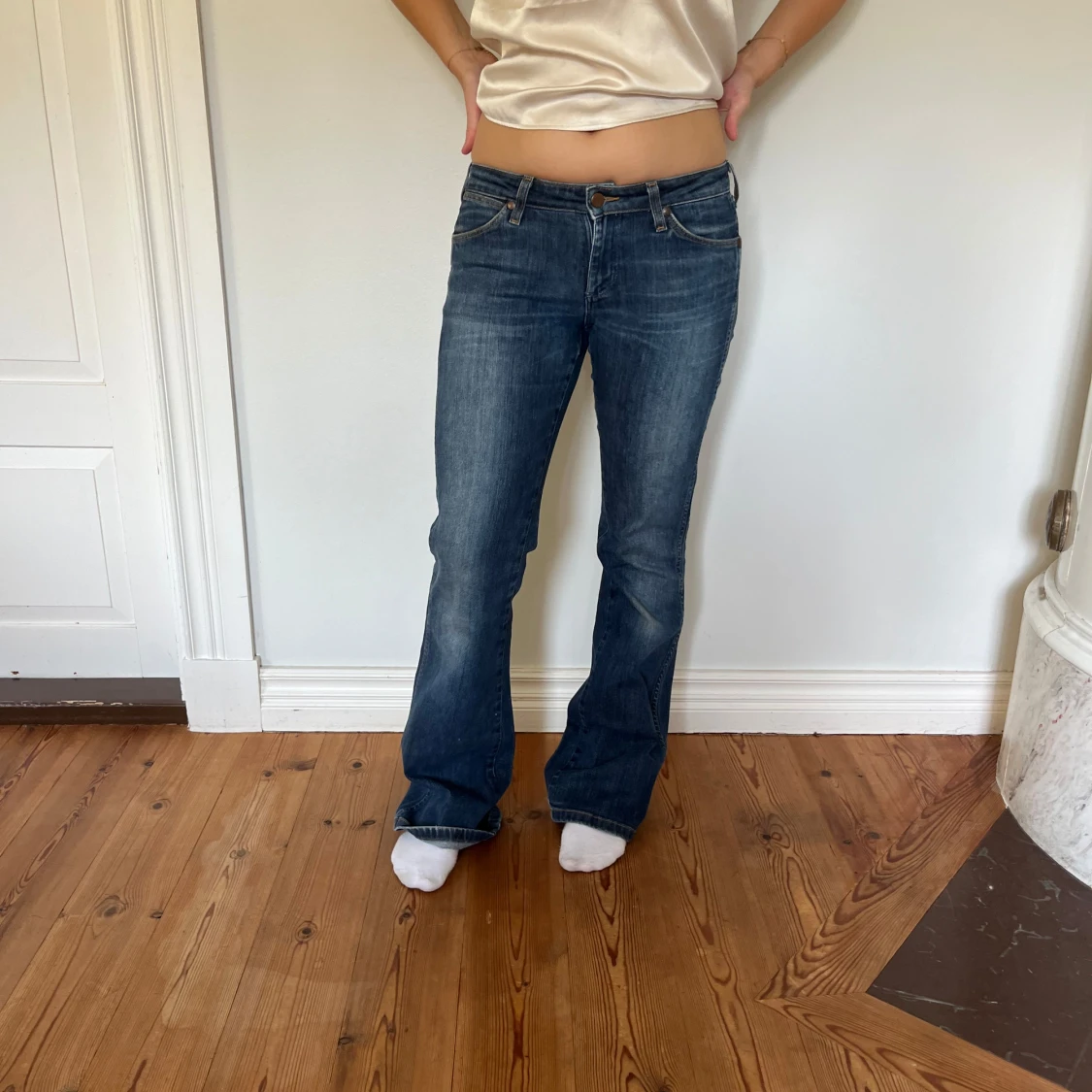 Lågmidjade jeans - 90
