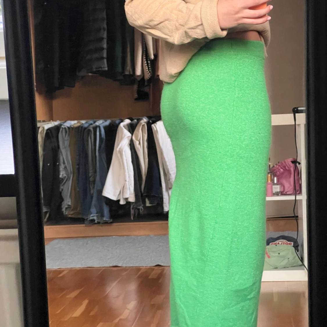 Stickad långkjol - 90