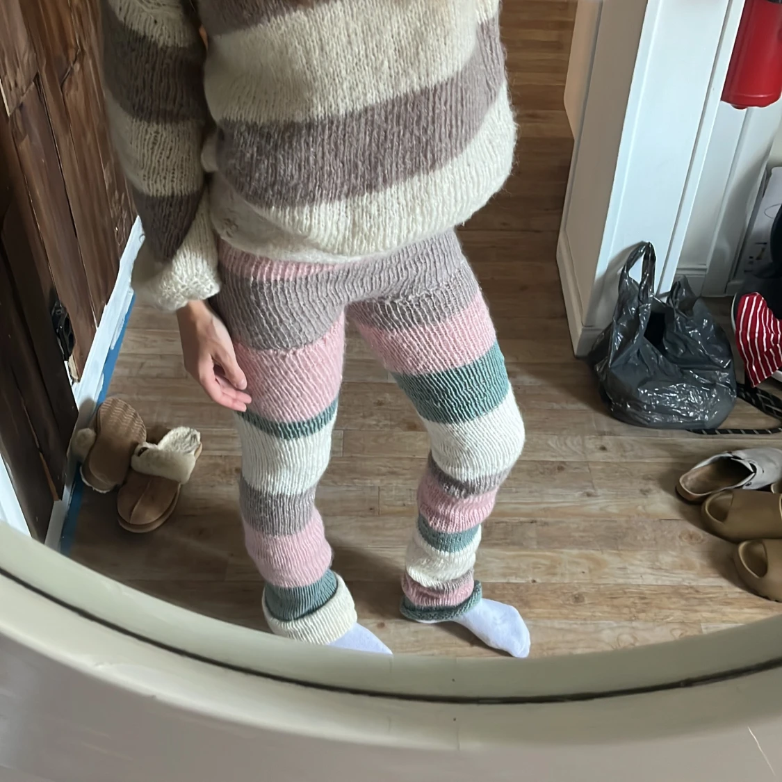 Stickade byxor  - 90