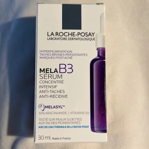 La roch posay mela b3 - Säljer ett helt oanvänt och nytt serum från la roch posay. Till fört att ta bort pigmenteringar i ansiktet. Använder melasyl som forskats på i 18 år. Köpt för 519kr säljer för 300kr☺️