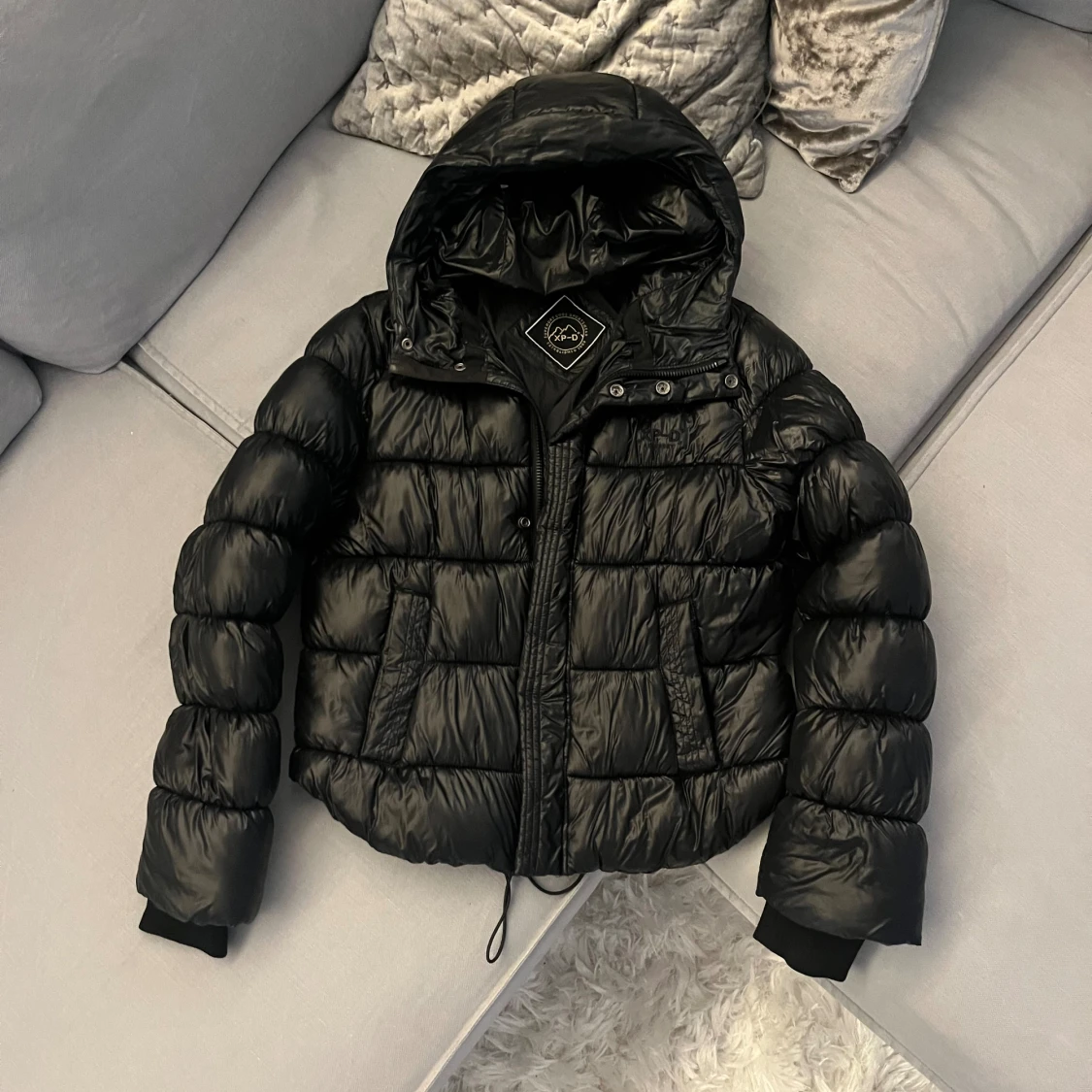 Svart vinterjacka  - 91