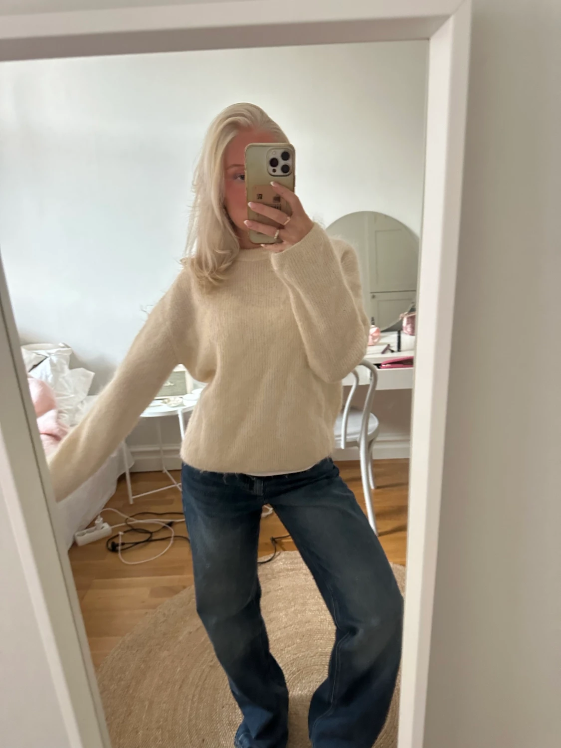 Stickad tröja  - 90