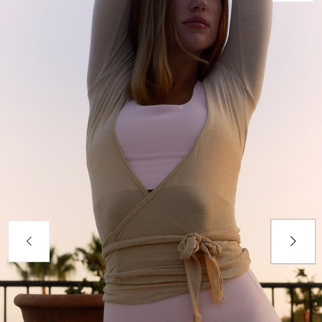 Ballet wrap blouse - 90