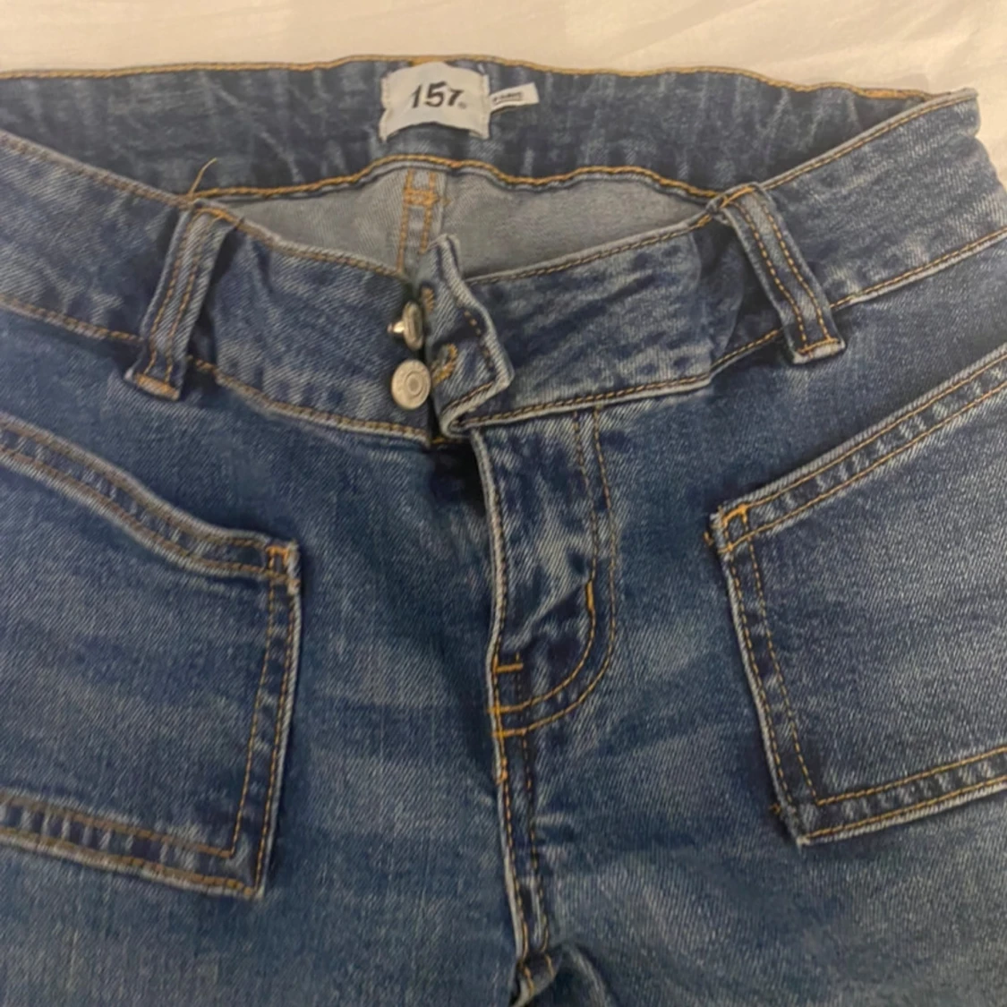 mörkblå jeans  - 90