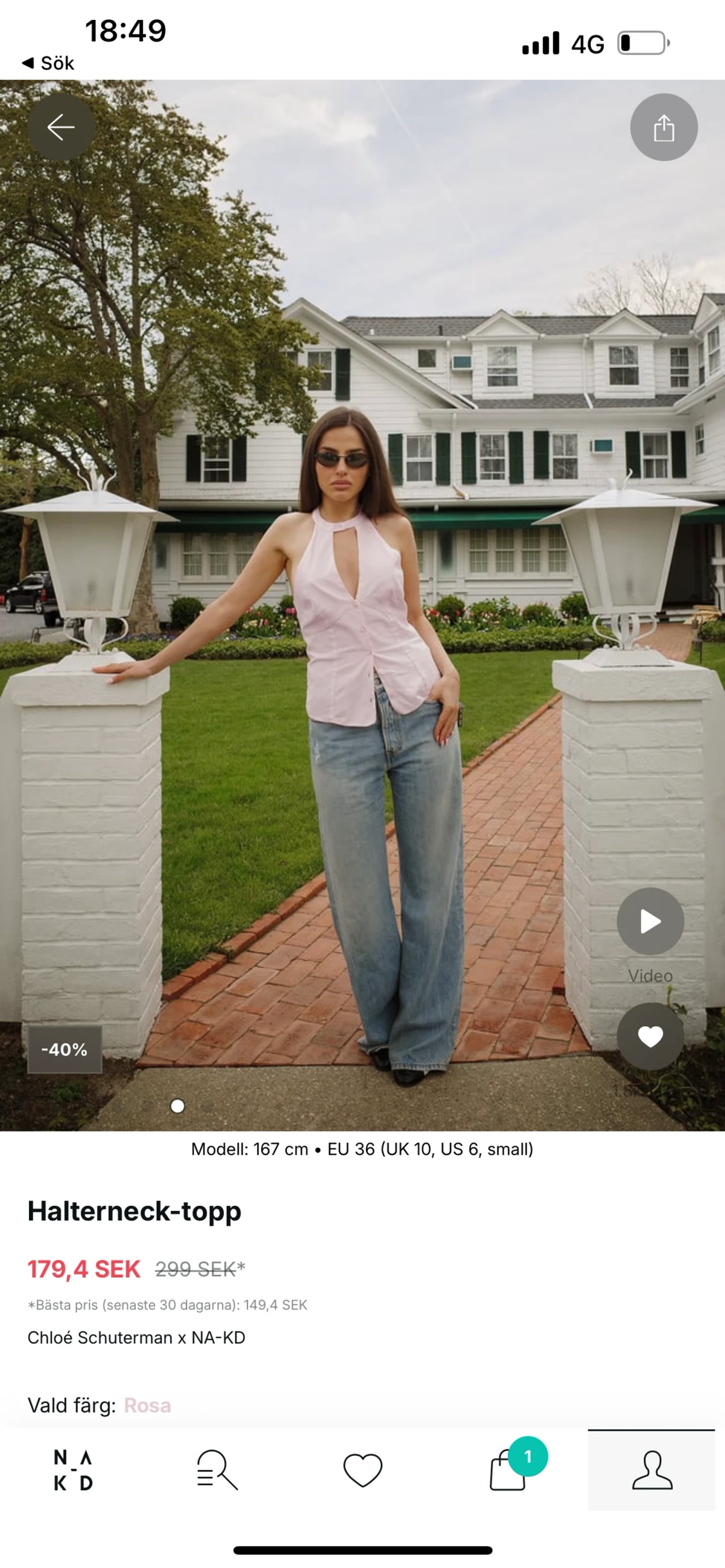 Topp från nakd - 90