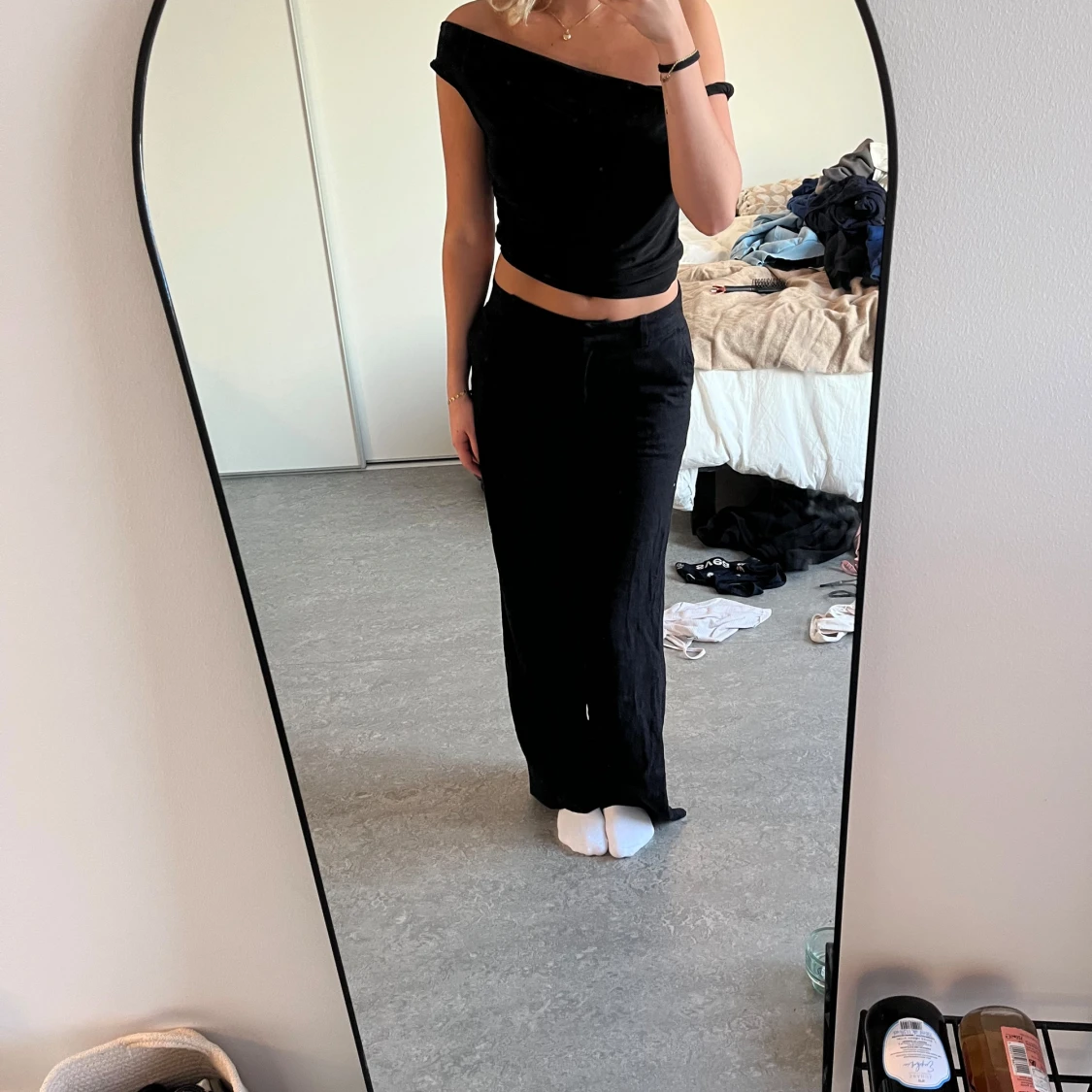 Off-shoulder topp - 90