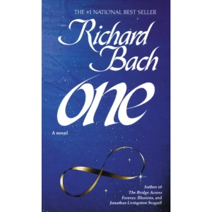 One (pocket, eng) - I gave my life to become the person I am right now. Was it worth it? "Instead of soaring and diving though space, passengers on this flight must be prepared to cruise slowly, making several stops to look at their motivation and lifestyles as the Bachs look at their own." -- Detroit Free Press. "This is a strange and thought-provoking fantasy from the man who gave us Jonathan Livingston Seagull and Illusions, one that is imaginative, playful, and in places, startling in concept." -- The Anniston Star. PinterestTwitter    Format Pocket   Omfång 400 sidor   Språk Engelska   Förlag Random House USA   Utgivningsdatum 1989-10-02   ISBN 9780440205623  