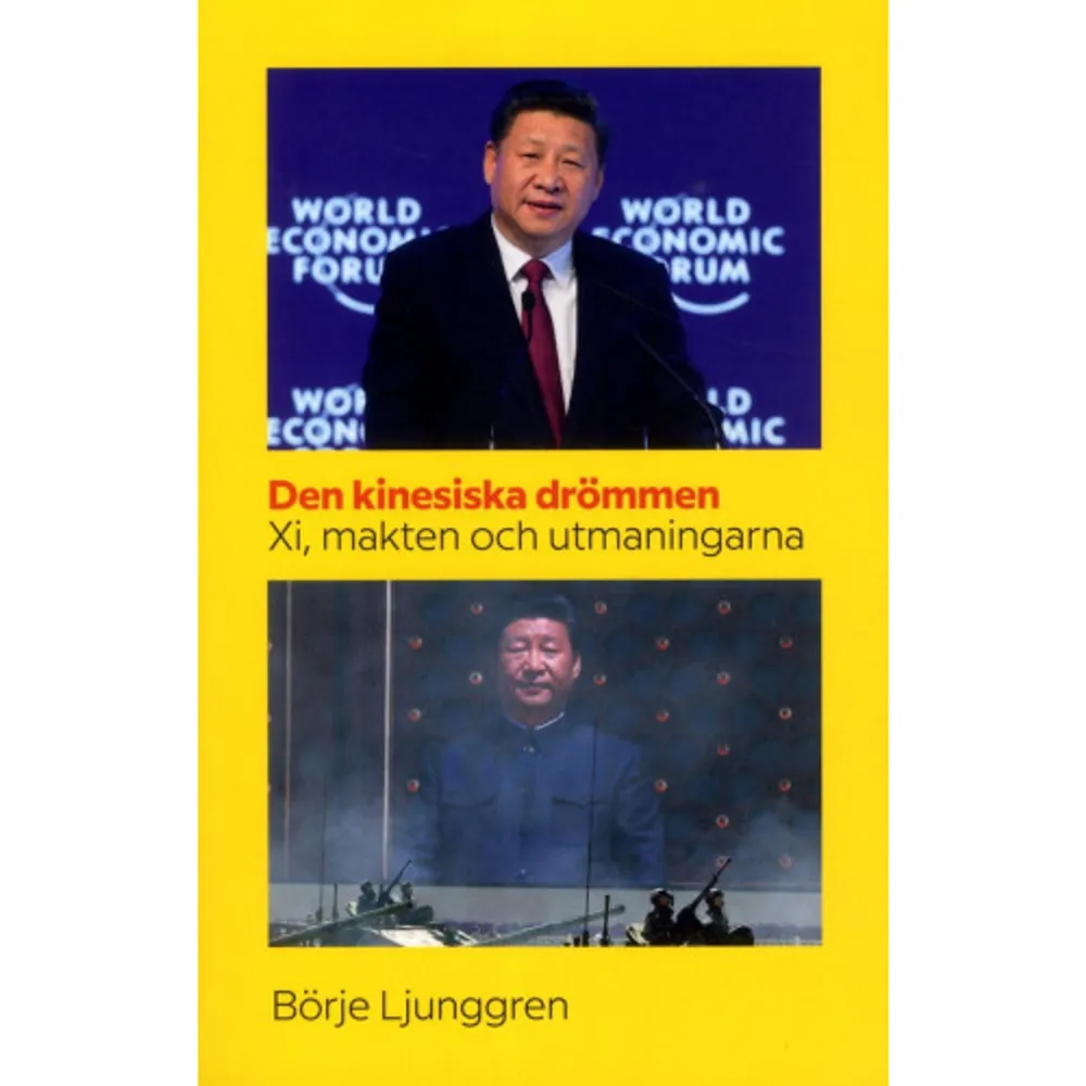 Xi Jinping, Kinas mäktigaste ledare sedan Mao och Deng, vill återupprätta landets storhet genom att förverkliga den kinesiska drömmen om Kinas pånyttfödelse. President Trump vill samtidigt sätta Amerika först och tar avstånd från den liberala världsordning som USA skapat. Världen är sig inte lik. En sak har Trump och Xi gemensamt. Båda ser sitt eget land som unika Kina har på många sätt förändrats mer än något annat land men förblir samtidigt en partistat, med en armé som lyder direkt under partiet. Repressionen tilltar och civil- samhället kringskärs alltmer, men det har ändå sin egen puls, och en mångfald av egna drömmar. Att förstå Kina blir viktigare än någonsin. Börje Ljunggren, Sveriges mest erfarne Asienkännare, fångar hela detta drama med perspektiv som för- djupar vår kunskap om både Kina och vår tid. Han förenar erfarenheterna som ambas- sadör i Kina och Vietnam, och Asienchef på UD och Sida, med sitt engagemang som forskare, skribent och debattör,knuten till Harvards Asiencenter och Utrikespolitiska institutet. Den kinesiska drömmen Xi, makten och utmaningarna är en högaktuell vidareutveckling av hans tidigare bok om den kinesiska drömmen. SAGT OM TIDIGARE BÖCKER OM KINA AV BÖRJE LJUNGGREN: Hans bok är en flödande kunskapskälla och ett tungt referensverk. Om man är det minsta in- tresserad av att begripa sig på Kina i dag och få en lättfattlig analys, missa inte den här boken. MARIA SCHOTTENIUS, DAGENS NYHETER Börje Ljunggren har skrivit den i särklass mest innehållsrika, intressanta och insiktsfulla analysen av Kina som finns tillgänglig på svenska. KLAS EKLUND Börje Ljunggren kombinerar Peking-ambassa- dörens iakttagelser på platsen med den nyfik- ne Asienforskarens kunskaper och bjuder den läsande allmänheten på en utmärkt bok. GUNNAR WETTERBERG, SYDSVENSKAN En rak, rik och fördomsfri skildring både av Kinas inre utveckling under de senaste decennierna och landets plats och agerande i världens stora frågor fattigdom, klimat, makt byggd på lång egen erfarenhet och en imponerande förtro- genhet med dagens forskning. Analys, konkreta exempel och ett stort bildmaterial vävs samman till en helhet. CECILIA LINDQVIST, FÖRFATTARE, PROFESSOR    Format Häftad   Omfång 621 sidor   Språk Svenska   Förlag Hjalmarson & Högberg Bokförlag   Utgivningsdatum 2017-04-03   Medverkande Conny Lindström   ISBN 9789198313420  . Böcker.