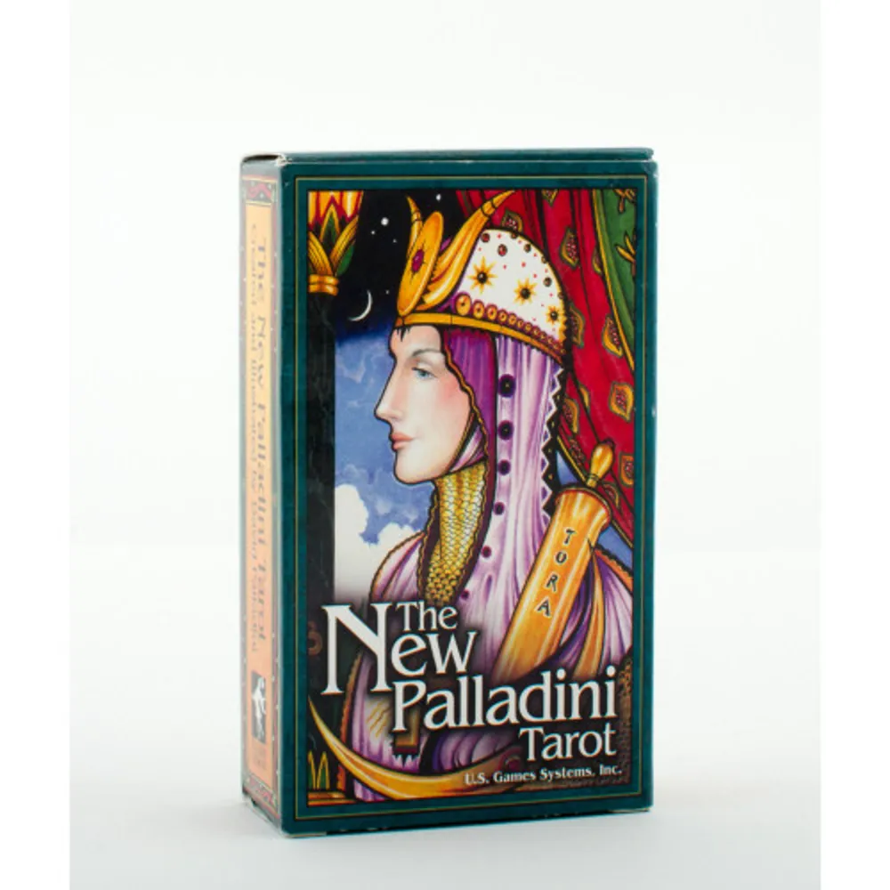 The creator of the best-selling Aquarian Tarot, brings to the New Palladini Tarot a deeper understanding of traditional tarot's meanings and symbolism. New Palladini Tarot combines elements of medieval, Egyptian, Renaissance, and modern art in a bold, original style. The artwork is clear and vivid, with full-realized pictorial scenes for the Minor Arcana as well as the Majors. The color symbolism adds a depth to the readings, particularly the night sky backgrounds in the suit of Pentacles, which adds a meditative quality. The booklet guides the reader through the card meanings and interpretations, making this an ideal deck for beginners as well as the experienced tarot followers.. Böcker.