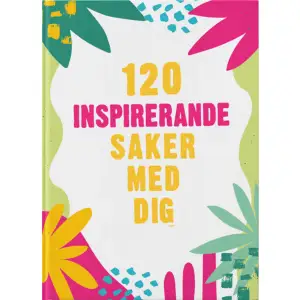 Du är otrolig! Och det finns så mycket fantastiska saker som du kan göra! Den här boken är fullproppad med inspirerande citat och peppande ord som påminner om livets alla möjligheter. Det mest inspirerande som finns det är du!    Format Inbunden   Omfång 128 sidor   Språk Svenska   Förlag Tukan Förlag   Utgivningsdatum 2022-08-24   ISBN 9789180374446  