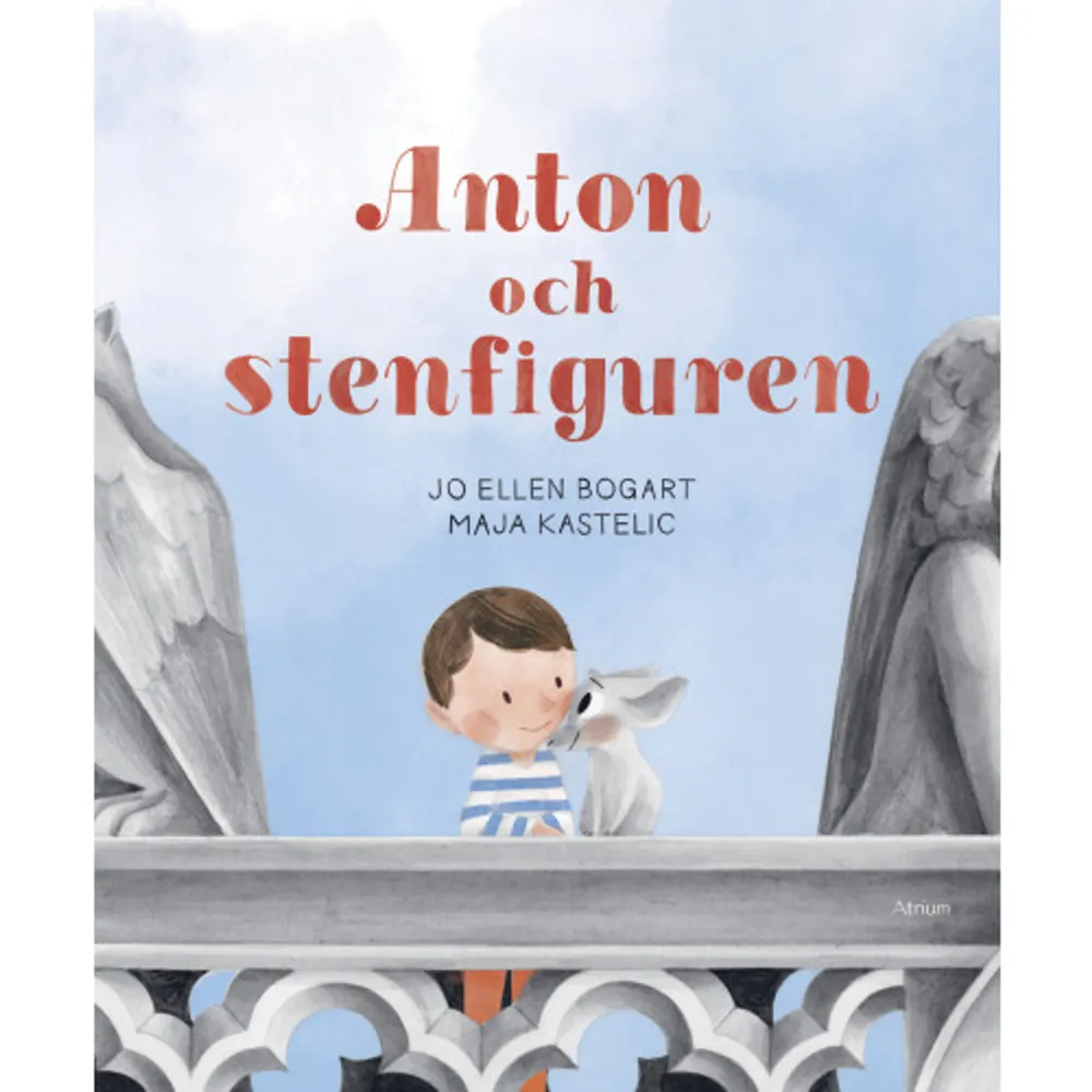 En dag upptäcker Anton att hans favoritsten har gått sönder. I garderoben gömmer sig en stenfigur. Var kommer den ifrån? En bilderbok utan text av Jo Ellen Bogart och Maja Kastelic, som tar med oss på en resa till Paris.     Format Inbunden   Omfång 48 sidor   Språk Svenska   Förlag Atrium Förlag   Utgivningsdatum 2023-01-18   Medverkande Maja Kastelic   ISBN 9789189456112  . Böcker.