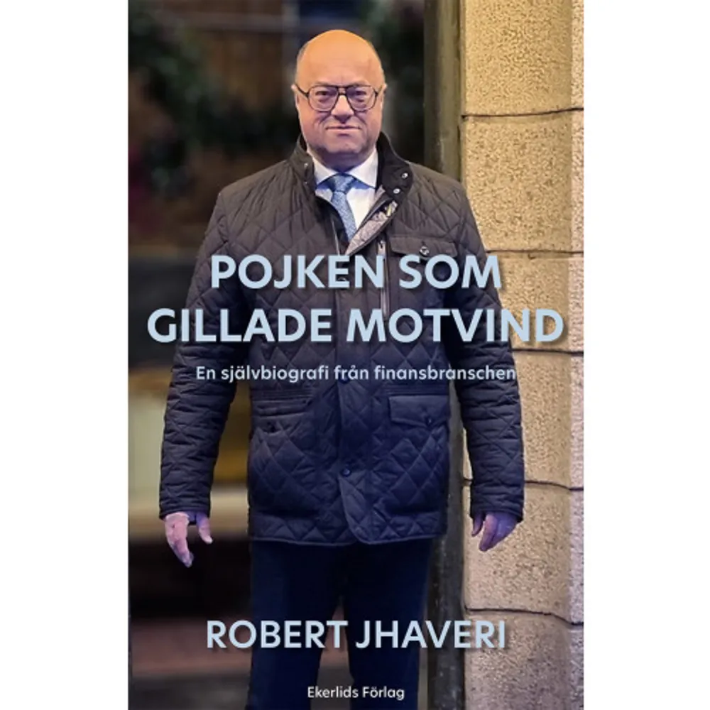 Under nära tre decennier arbetade Robert Jhaveri i finansbranschen, en bransch som på många sätt tjänade honom väl, men som han i dag också är kritisk mot. Den rymmer alltför många som bara har Mammon som gud. Kollegor beskrivs som trevliga människor, men kapitalismens vargar. Hungriga, drivna . I Pojken som gillade motvind får vi följa med bakom kulisserna, bland annat när en ung Robert med sin excelmodell lyckas fånga Jan Stenbecks intresse. Det betydde att han fick vara med och sy ihop affären när Kinnevik köpte ut Korsnäs 1992. Hans äldre och mer erfarna kollegor från Swiss Bank Corp fick åka tillbaka till London. Men lätt fånget, lätt förgånget. Efter Lehmankraschen 2008 försvann toppjobbet i Dubai. Robert fick tid att ägna sig åt filosofi och åt att tänka. Bland annat kom han fram till att tid inte existerar. Men han levde också jetsetliv medan han letade jobb, flög första klass med obegränsat med champagne och belugakaviar för att slutligen landa i Malmö. Som konstintresserad sedan tidig ålder kom han här att på ideell basis bilda Stiftelsen för Malmö Konstmuseum. Målet är att kunna visa mer av museets konst. Boken handlar mycket om vikten av god utbildning. Robert Jhaveri kom själv ut i världen som Fulbrightstipendiat och när han började tjäna pengar spenderade han mycket på de bästa internationella skolorna för sina tre barn. Robert Jhaveri är född i Stockholm och uppvuxen i Malmö. Han är finansman, entreprenör, konstnär och filosof. Han är utbildad civilekonom med internationell inriktning från Lunds universitet, och har en MBA från Columbia University i New York City. Han har bott i London, New York, Paris, Dubai och Sverige. Efter 25 år utomlands bor han nu åter i Sverige.     Format Inbunden   Omfång 191 sidor   Språk Svenska   Förlag Ekerlids   Utgivningsdatum 2023-09-01   ISBN 9789189323865  . Böcker.