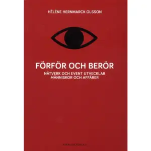 I vår digitaliserade värld är det lätt att tro att möten i cyberspace kan ersätta det personliga mötet. I själva verket är det tvärtom det personliga mötet har idag blivit ännu viktigare och ännu mer värdefullt och utgör grundstenen för att bygga trovärdighet och förtroende i affärsrelationer. Genom det personliga mötet bygger vi nätverk och nätverk är något vi alla behöver, såväl privat som i arbetslivet. Förför och berör är en bok som ger handfasta råd om hur du i din arbetsroll bygger och skapar nätverk, hur du utvecklar och underhåller nätverken samt hur ditt företag kan skapa egna nätverk. Men för att det ska kunna ske behövs attraktiva event och spännande mötesplatser att träffas och nätverka på. Bokens andra hälft ger en mängd tips och råd om hur man skapar event som förför och berör. Här får du råd om allt från det bästa lokalvalet till hur en inbjudan bör se ut. Väl genomtänkta och väl arrangerade event som ger delatagaren något att ta med sig hem; en kunskap, ett budskap, en kontakt, ett förtroende är en fantastisk kommunikationsform som berör alla sinnen samtidigt. Författaren har över 30 års erfarenhget från nätverk, möten och sponsorsverksamhet. Hon driver idag företaget Eyemeetings AB.    Format Inbunden   Omfång 184 sidor   Språk Svenska   Förlag Ekerlids   Utgivningsdatum 2013-01-22   Medverkande Mathias Forslund   Medverkande Ylva Elzén   ISBN 9789170922206  