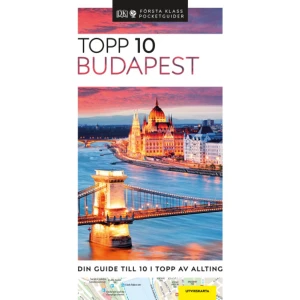 Budapest (häftad) - Oavsett om du reser första klass eller med en liten reskassa, tar guiden dig raka vägen till det bästa Budapest har att erbjuda. Upptäck museerna och gallerierna, Slottshöjden i Buda, broarna över Donau, Pest och Margaretaön, utforska barnens favoriter eller strosa runt i Gamla staden. Dussintals topplistor – från badhus och simbassänger, till festivaler, sevärdheter, hotell och affärer – ger all den expertkunskap som du som besökare kan behöva. Du hittar snabbt rätt med hjälp av de detaljerade utvikskartorna och de många mindre kartorna inne i boken. Vad du än söker – här är din guide till 10 i topp av allting. Extra utvikskarta ingår!    Format Häftad   Omfång 128 sidor   Språk Svenska   Förlag Reseförlaget   Utgivningsdatum 2019-11-12   ISBN 9789174255539  