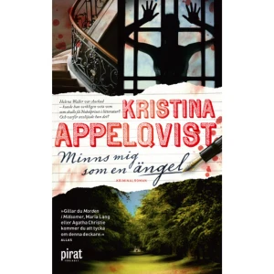 Minns mig som en ängel (pocket) -  Vill du veta vem som får årets Nobelpris i litteratur? Helena Wallner tror inte sina öron när stiftelsens ordförande avslöjar hemligheten.På vackra Bjertorps slott möts ett sällskap för att utse den författare som ska tilldelas ett prestigefullt pris. Men inget blir som de tänkt sig. Morgonen därpå hittas en av medlemmarna död under märkliga omständigheter. Plötsligt förbyts den trevliga samvaron i en mardrömslik jakt på en oberäknelig mördare som tycks vara ute efter fler offer. Litteraturforskaren Helena Waller dras allt längre in i ett kusligt morddrama som tycks ha egendomliga beröringspunkter med Svenska Akademien, en gammal kärlekshistoria, en okänd opera och den danska författarinnan Karen Blixen."Kristina Appelqvist skriver en bok i den genre som kallas "förtjusande mord" och hon gör det fyndligt." Östran "En blandning av kärlek, intriger, avundsjuka och Nobelpris ger oss en deckare där slutet överraskar även en van deckarläsare." Lokaltidningen     Format Pocket   Omfång 411 sidor   Språk Svenska   Förlag Piratförlaget   Utgivningsdatum 2019-02-28   Medverkande Sofia Scheutz   ISBN 9789164206022  