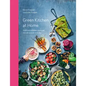 I boken Green Kitchen at Home presenterar de bästsäljande författarna David Frenkiel och Luise Vindahl den mat de ständigt återkommer till. Här finns de sanna favoriterna, i form av snabblagade och barnvänliga recept för stressiga vardagar, desserter och frukostar, men även helgens stora middagar med guldkant. De visar hur de bygger sina måltider med omsorg, och avslöjar de hemliga tricksen och genvägarna som gör det möjligt att äta god mat varje dag. Presenterat med deras fantastiska bilder och personliga berättelser sätter boken en helt ny standard för modern vegetarisk, vegansk och glutenfri matlagning som får dig att vilja laga maten om och om igen.    Format Inbunden   Omfång 251 sidor   Språk Svenska   Förlag Norstedts   Utgivningsdatum 2017-09-05   Medverkande Luise Vindahl   Medverkande David Frenkiel   Medverkande Eva Andreasson   ISBN 9789113077246  