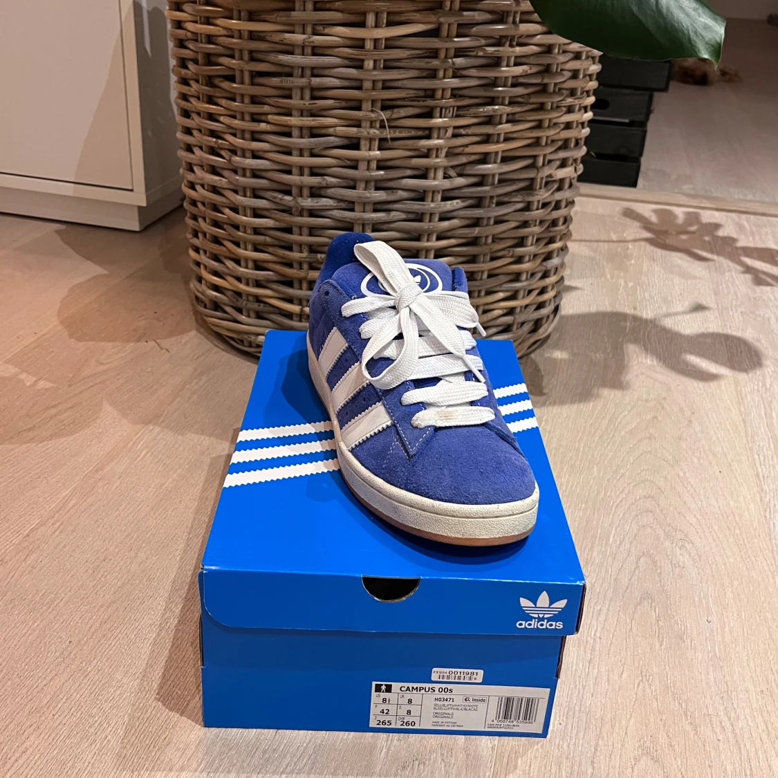 Blå Adidas Campus sneakers - 90