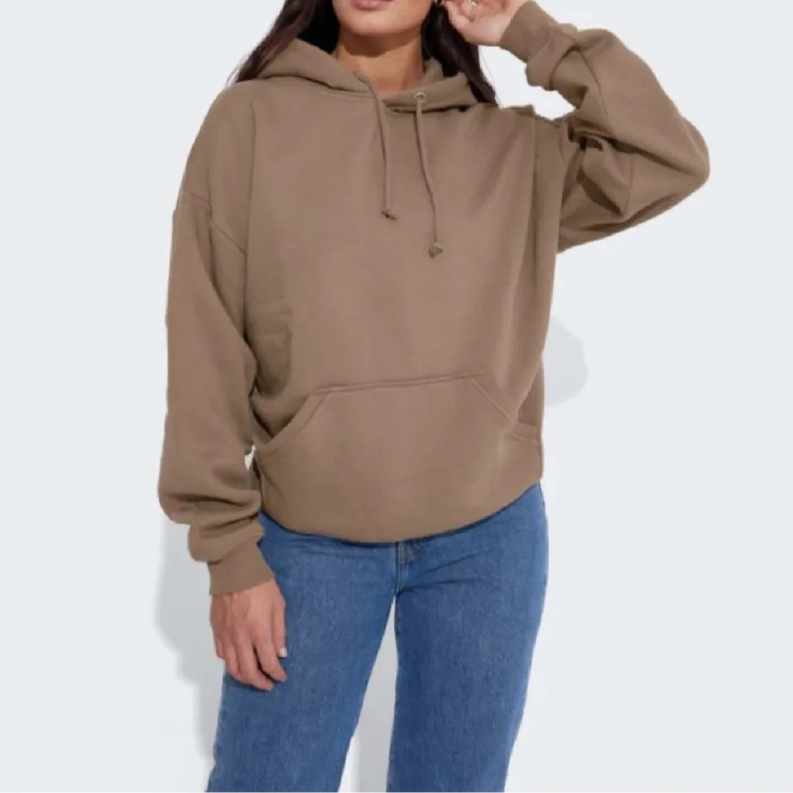 Beige bikbok hoodie