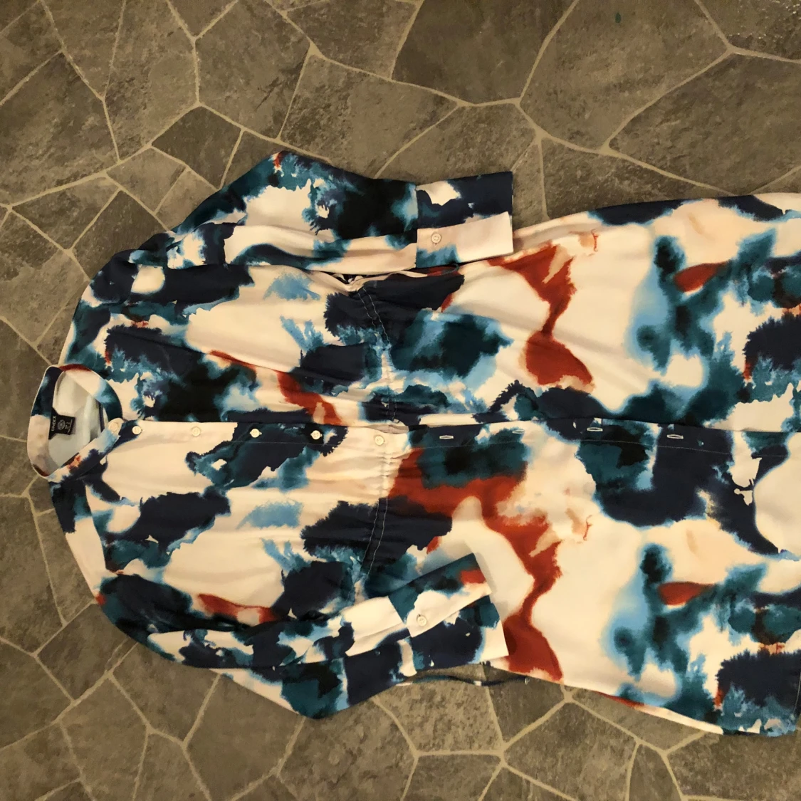 Mönstrad klänning från Lindex  - 91