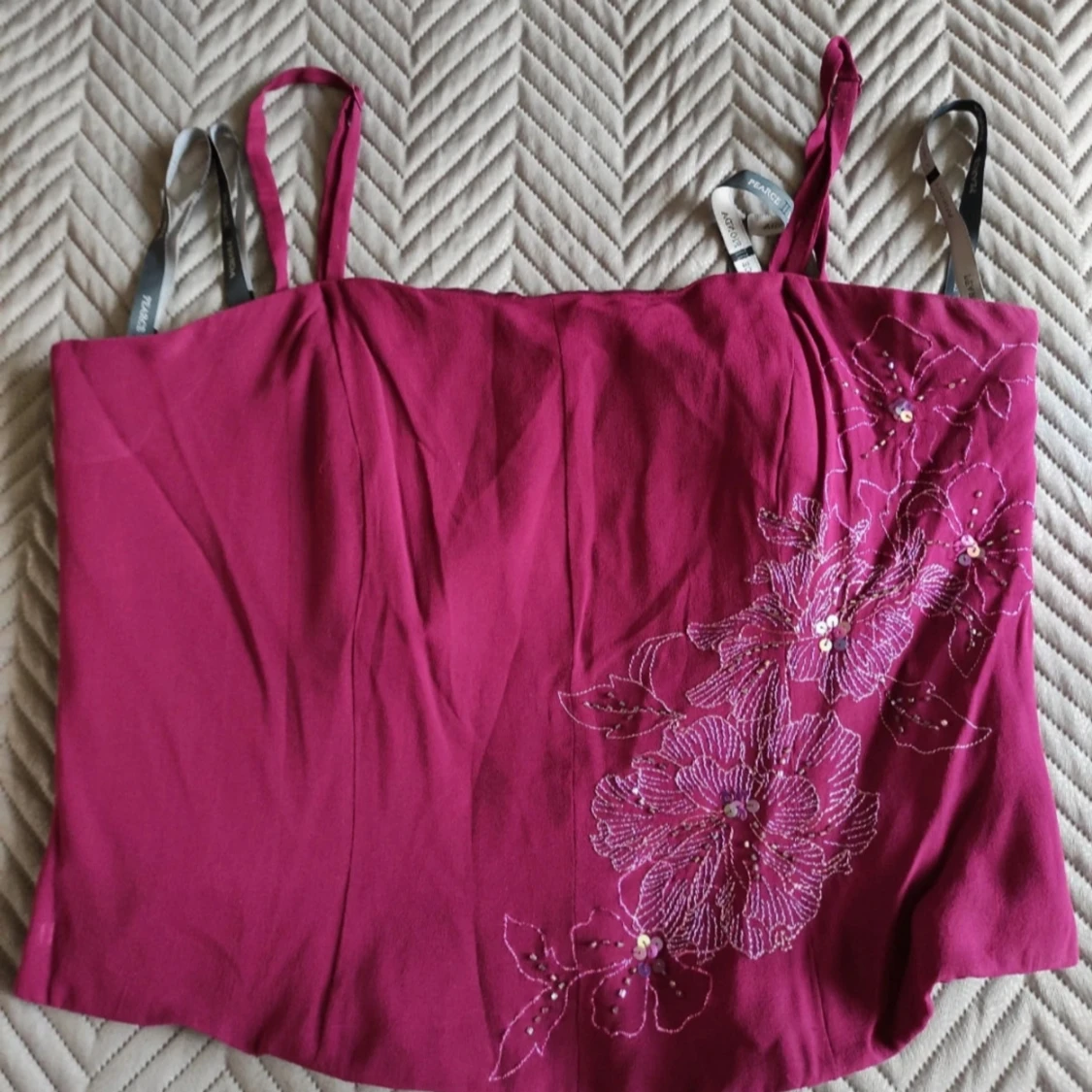 Lila två set klänning