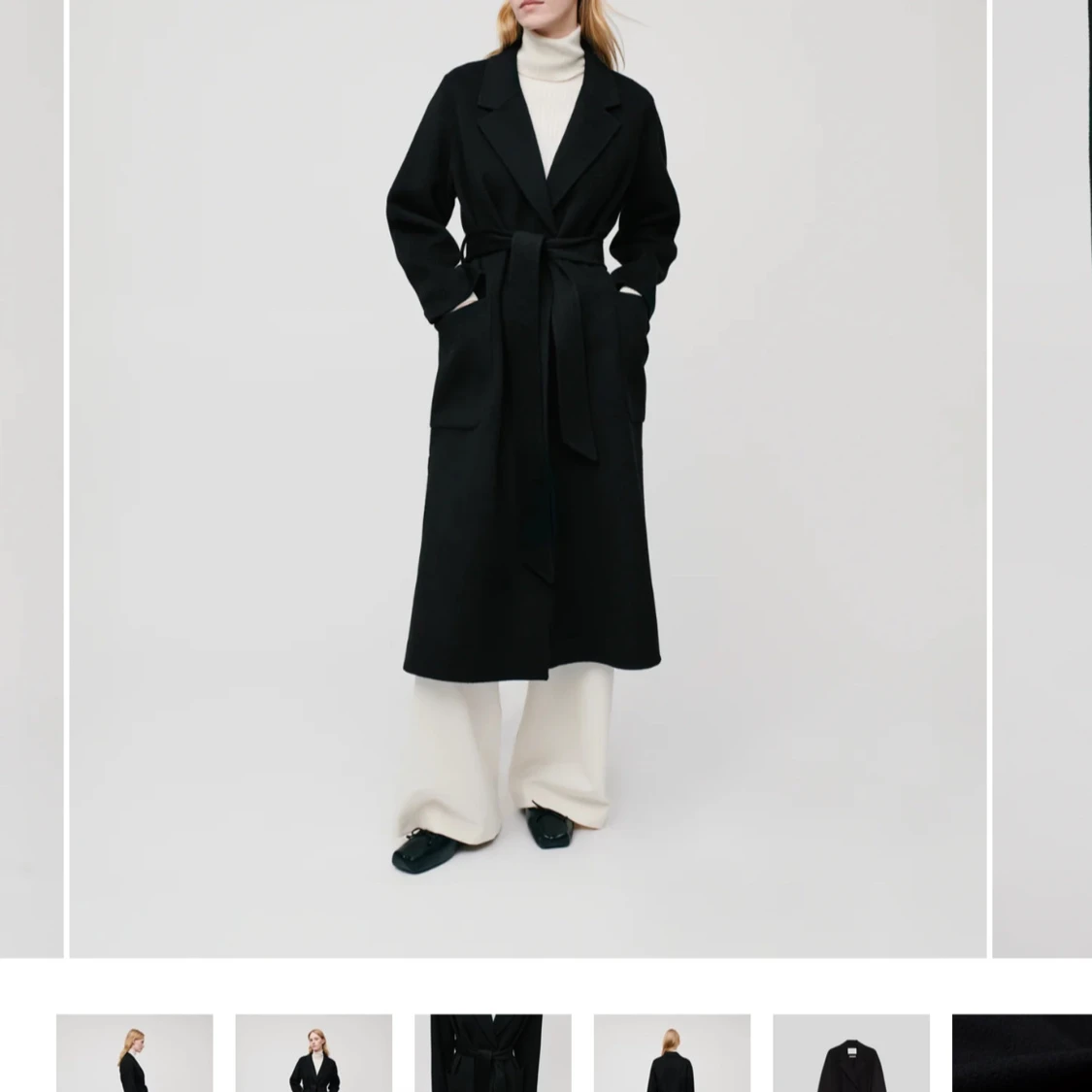 Svart kappa från Ivy Oak - 90