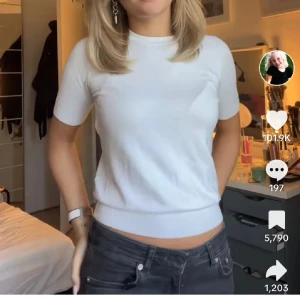 Stickad topp från Zara - Stickad topp från Zara