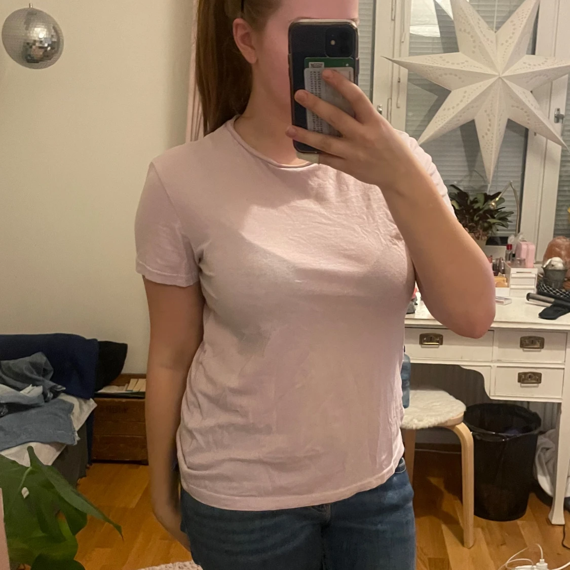 Ljusrosa t-shirt från H&M