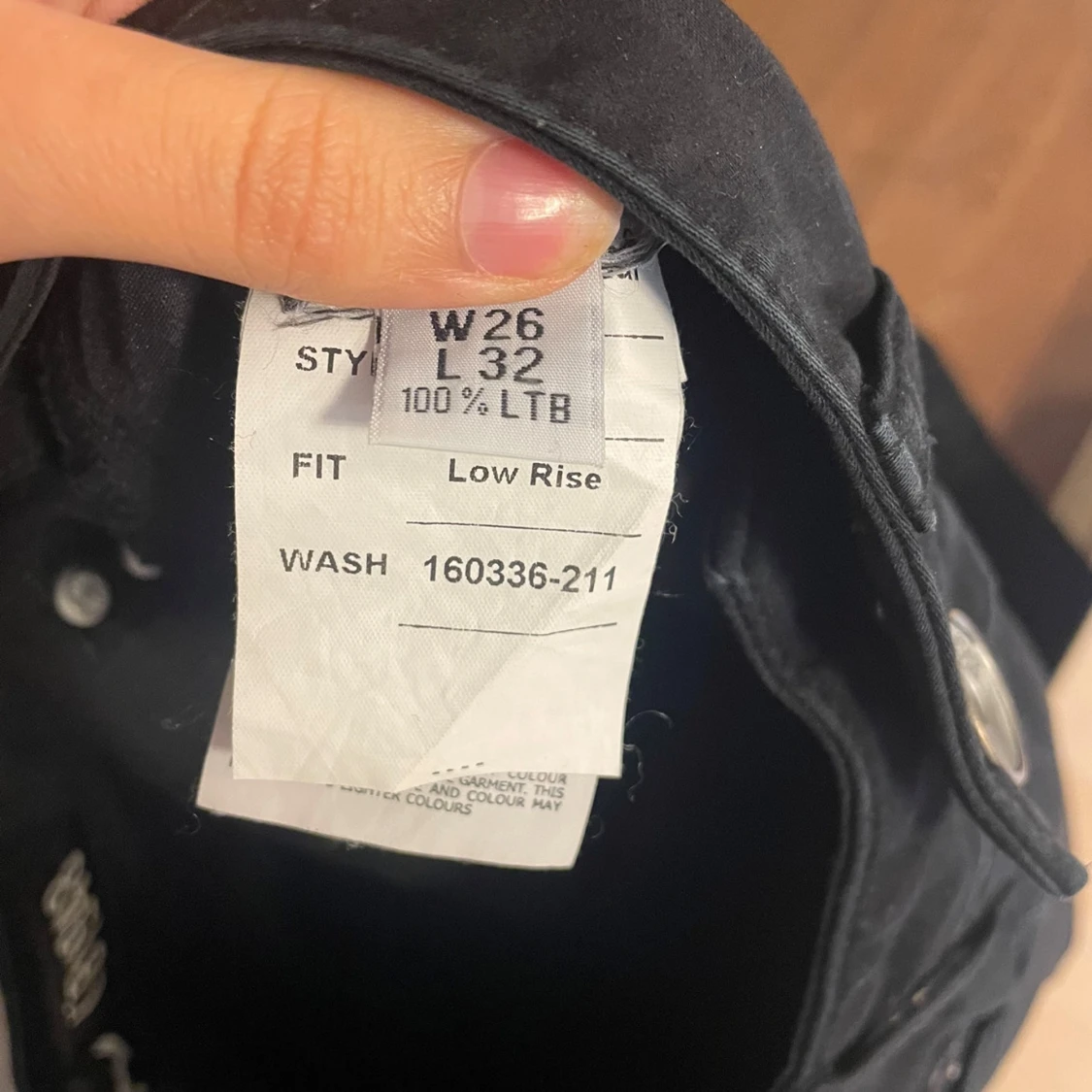 Svarta vintage LTB jeans💋 - 92