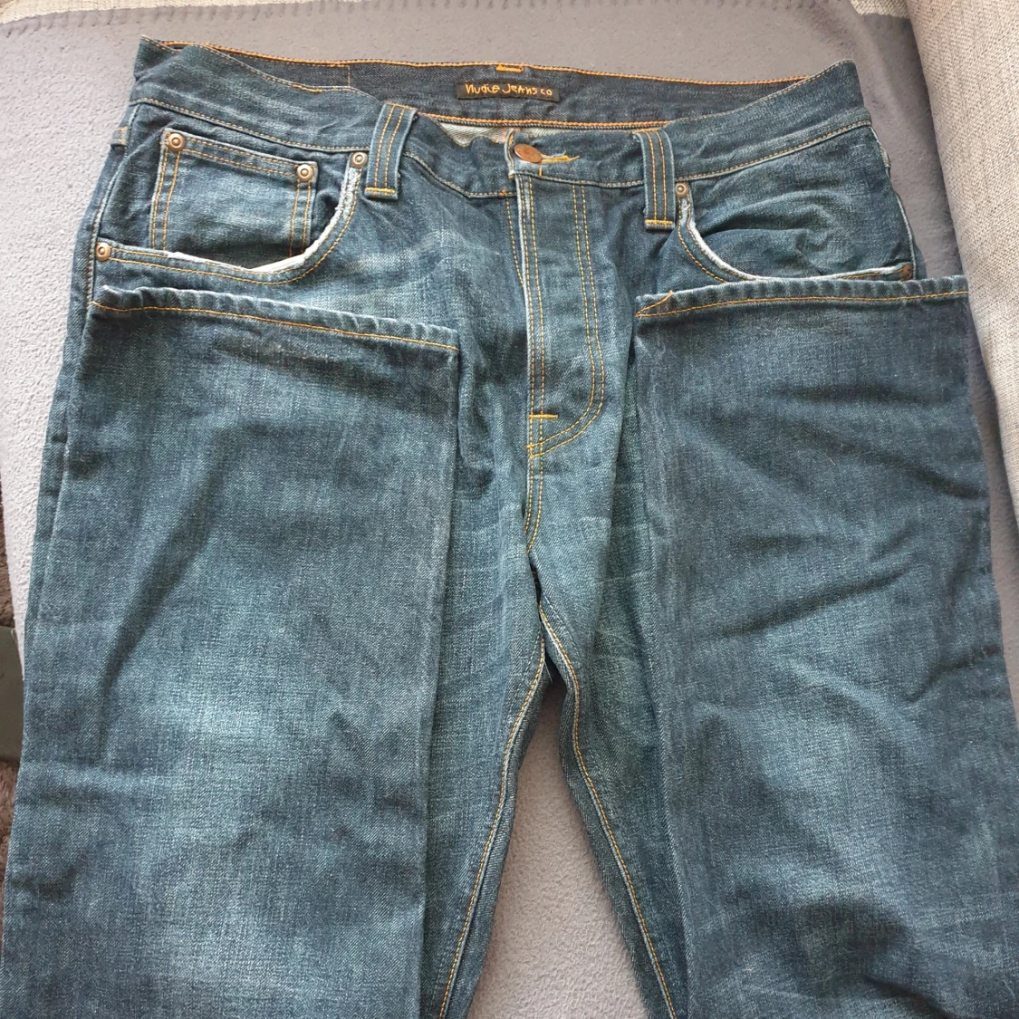 Blå jeans från Nudie Jeans - 92